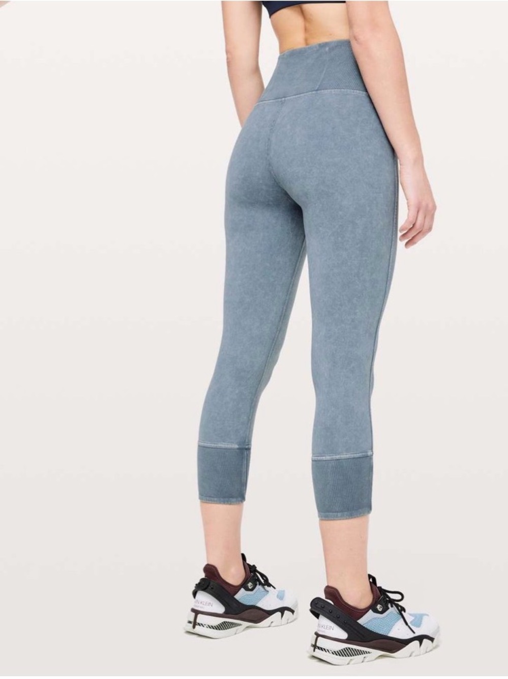Lululemon Wunder Under‎ Crop 23" *Ribbed 8